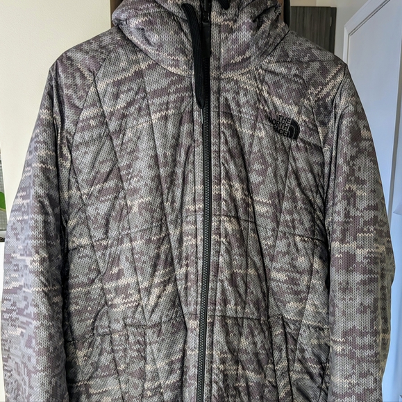 The North Face Men’s Gray XL Reversible Puffer Winter/Snow/Ski Jacket. - Picture 1 of 2